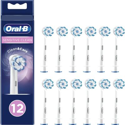 Oral-B Sensitive Clean 81748487 Zahnpflegekopf - 12 Stück Weiß Oral-B Sensitive Clean 81748487 Zahnpflegekopf - 12 Stück Weiß