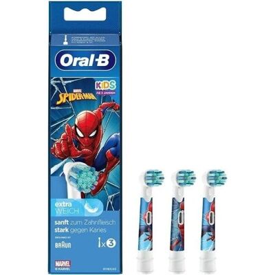 Oral-B Zahnbürstenköpfe - 3er Pack - Transparent Oral-B Zahnbürstenköpfe - 3er Pack - Transparent