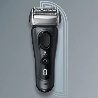 Braun Series 8 81761498 Szürke elektromos borotva - Borotválkozás Braun Series 8 81761498 Szürke elektromos borotva - Borotválkozás