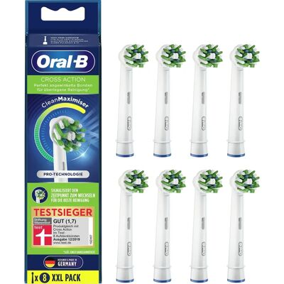 Têtes de remplacement Oral-B Braun - 8 pièces - Multi-Action, Marron - Publicité Têtes de remplacement Oral-B Braun - 8 pièces - Multi-Action, Marron - Publicité