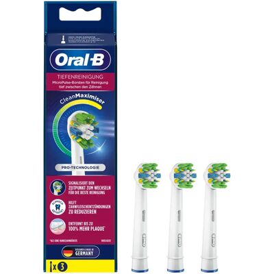 Tête de nettoyage en profondeur Oral-B MicroPulse - Publicité Tête de nettoyage en profondeur Oral-B MicroPulse - Publicité