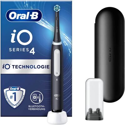 Oral-B iO Series 4 Elektrische Zahnbürste - Schwarz Oral-B iO Series 4 Elektrische Zahnbürste - Schwarz