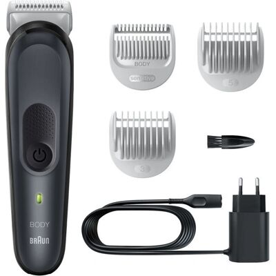 Braun BG3350 - Bezprzewodowa szczotka do ciała, wodoodporna z 3 nakładkami Braun BG3350 - Bezprzewodowa szczotka do ciała, wodoodporna z 3 nakładkami
