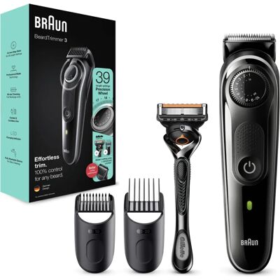 Braun Barttrimmer 3 BT3342 - Kurzer und langer Bart Braun Barttrimmer 3 BT3342 - Kurzer und langer Bart