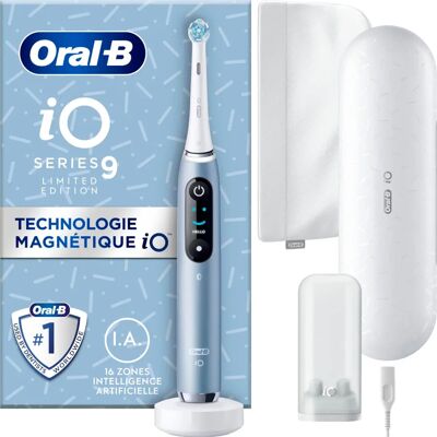 Spazzolino elettrico Oral-B iO 9 - Blu, 7 modalità, Schermo intelligente Spazzolino elettrico Oral-B iO 9 - Blu, 7 modalità, Schermo intelligente