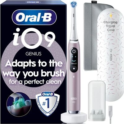 Oral-B iO9 Special Edition Rose Quartz Electric Toothbrush - Electric Toothbrush Oral-B iO9 Special Edition Rose Quartz Electric Toothbrush - Electric Toothbrush