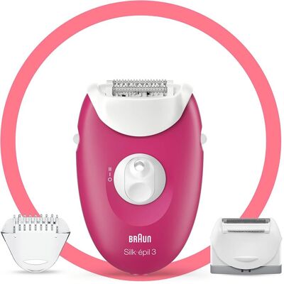 Braun Silk-épil 3 3276 Épilateur - Élimination des poils - Publicité Braun Silk-épil 3 3276 Épilateur - Élimination des poils - Publicité