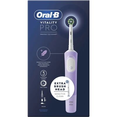 Oral-B Vitality Pro Lilac Electric Toothbrush - Electric Toothbrush Oral-B Vitality Pro Lilac Electric Toothbrush - Electric Toothbrush