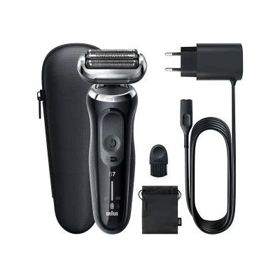 Braun Series 7 71-N1000s Foil-parranajokone - Vesitiivis, Nopea lataus, AutoSense Braun Series 7 71-N1000s Foil-parranajokone - Vesitiivis, Nopea lataus, AutoSense