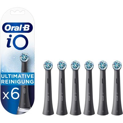 Oral-B iO Ultimate Clean Elektrische Zahnbürstenkopf - Packung mit 6 Oral-B iO Ultimate Clean Elektrische Zahnbürstenkopf - Packung mit 6