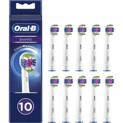 Oral-B 3D White Zahnbürstenkopf Packung mit 10 - Aufhellungsscheibe Oral-B 3D White Zahnbürstenkopf Packung mit 10 - Aufhellungsscheibe