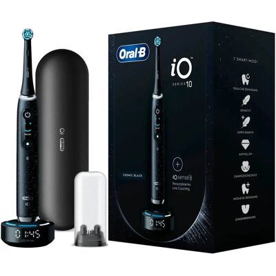 Oral-B iO Series 10 - Musta sähköhammasharja AI-tekniikalla Oral-B iO Series 10 - Musta sähköhammasharja AI-tekniikalla