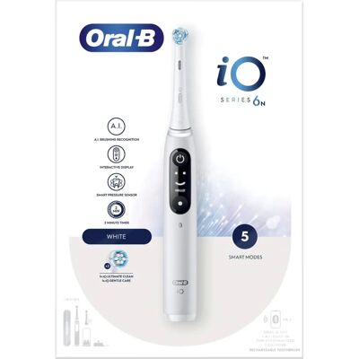 ORAL-B iO6N Grau Opal - Elektrische Zahnbürste ORAL-B iO6N Grau Opal - Elektrische Zahnbürste