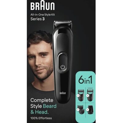 Braun MGK3410 Musta Nikkeli Hoito-setti - Hoito-setti Braun MGK3410 Musta Nikkeli Hoito-setti - Hoito-setti
