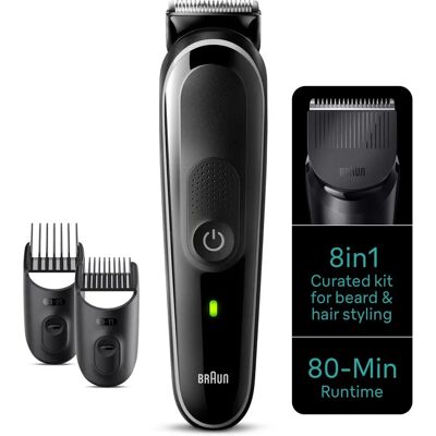 Tondeuse Braun MGK3440 - Tout-en-un, Sans fil, 13 longueurs Tondeuse Braun MGK3440 - Tout-en-un, Sans fil, 13 longueurs