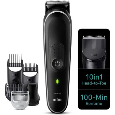 Braun MGK5440 - Kit de styling para cabello, barba y cuerpo Braun MGK5440 - Kit de styling para cabello, barba y cuerpo
