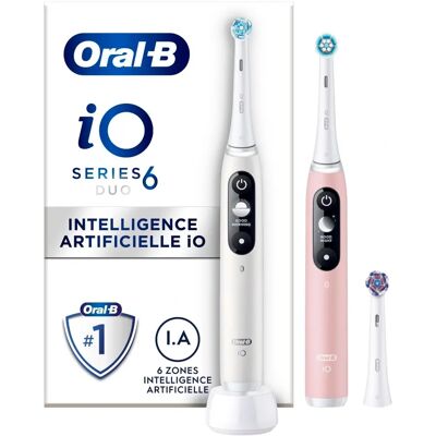 Oral-B iO 6 Weiße Rose Elektrische Zahnbürste - Elektrische Zahnbürste Oral-B iO 6 Weiße Rose Elektrische Zahnbürste - Elektrische Zahnbürste