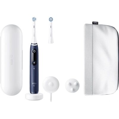 Brosse à dents électrique ORAL-B iO 7 Bleu - Connectée, IA, 5 Modes - Publicité Brosse à dents électrique ORAL-B iO 7 Bleu - Connectée, IA, 5 Modes - Publicité