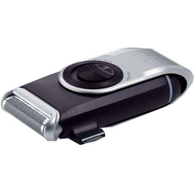 Scherina elettrica Braun MobileShave M-90 - Portatile, Precisa, Impermeabile Scherina elettrica Braun MobileShave M-90 - Portatile, Precisa, Impermeabile