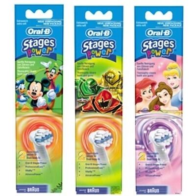 Braun Kids Elektrische Zahnbürsten Ersatzköp - Mehrfarbig Braun Kids Elektrische Zahnbürsten Ersatzköp - Mehrfarbig