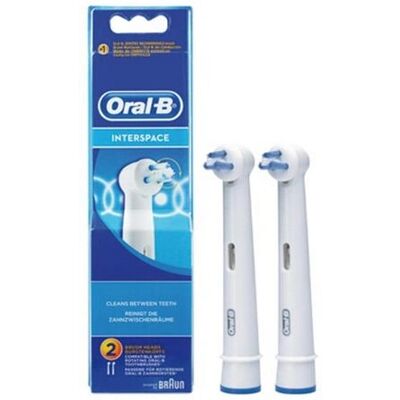 Tête de brosse Braun 853893 - Pack de 2 - Bleu & Blanc - Publicité Tête de brosse Braun 853893 - Pack de 2 - Bleu & Blanc - Publicité