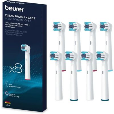 Beurer Clean kefe fejek - fehér (8 db) Beurer Clean kefe fejek - fehér (8 db)