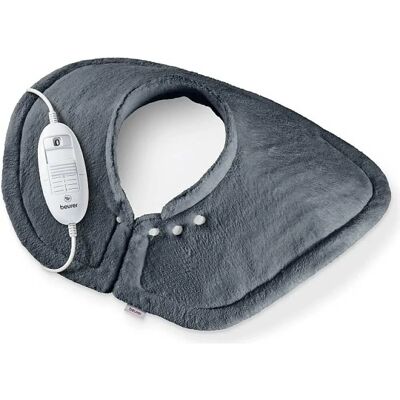 Almofada Aquecida Beurer HK54 - Ajustável, Cinza, 52x56 cm Almofada Aquecida Beurer HK54 - Ajustável, Cinza, 52x56 cm