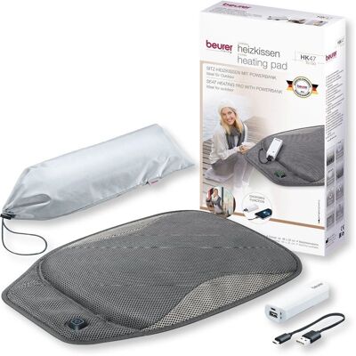 Coussin Chauffant Beurer HK47 - 49x33cm avec Batterie - Publicité Coussin Chauffant Beurer HK47 - 49x33cm avec Batterie - Publicité