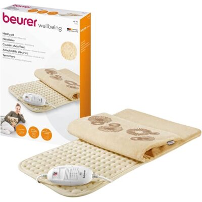 Beurer HK45 Elektrisch Nek- en Rugkussen - Microfibre, 44cm Beurer HK45 Elektrisch Nek- en Rugkussen - Microfibre, 44cm