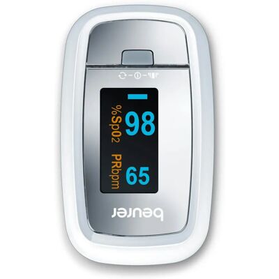 Pulsoximetro Beurer PO30 - Frequenza cardiaca e SpO2 Pulsoximetro Beurer PO30 - Frequenza cardiaca e SpO2