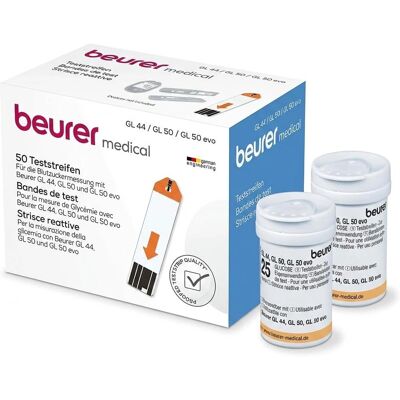 Strisce di glucosio Beurer GL44/GL50 - 50 pezzi Strisce di glucosio Beurer GL44/GL50 - 50 pezzi