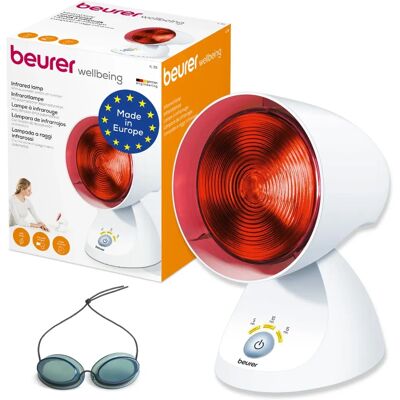 Beurer IL35 infraröd lampa - Justerbar värmeterapi - Vit Beurer IL35 infraröd lampa - Justerbar värmeterapi - Vit