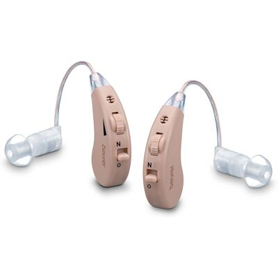 BEURER HA 55 Aparelhos auditivos recarregáveis sem fio - Amplificador de audição BEURER HA 55 Aparelhos auditivos recarregáveis sem fio - Amplificador de audição