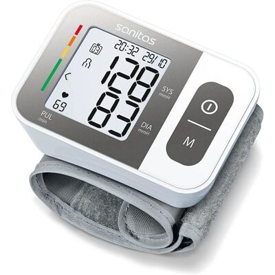 Sanitas SBC 15 Pols bloeddrukmeter - Automatisch, 2 gebruikers Sanitas SBC 15 Pols bloeddrukmeter - Automatisch, 2 gebruikers
