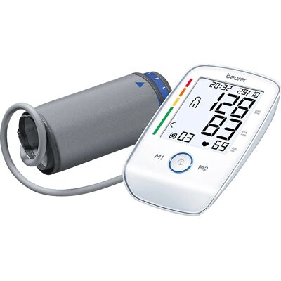 Monitor de Presión Arterial de Brazo Beurer BM45 - Automático, Pantalla XL, Memoria Monitor de Presión Arterial de Brazo Beurer BM45 - Automático, Pantalla XL, Memoria