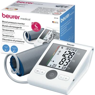 Beurer BM 28 Blood Pressure Monitor - Automatic, Arm, Multiple Users Beurer BM 28 Blood Pressure Monitor - Automatic, Arm, Multiple Users