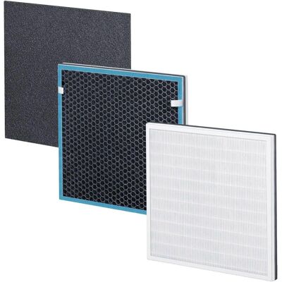 Ensemble de filtres HEPA pour Beurer LR 210 / 200 - Kit de remplacement - Publicité Ensemble de filtres HEPA pour Beurer LR 210 / 200 - Kit de remplacement - Publicité