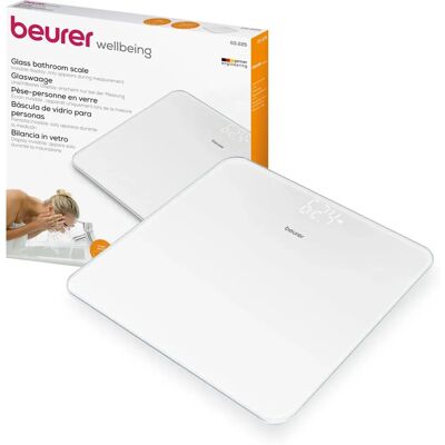 Beurer GS 225 Digital badevægt - 180kg, Usynligt display Beurer GS 225 Digital badevægt - 180kg, Usynligt display
