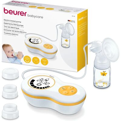 Pompe à lait électrique Beurer BY 40 - Compacte, Sans BPA, 10 Modes - Publicité Pompe à lait électrique Beurer BY 40 - Compacte, Sans BPA, 10 Modes - Publicité