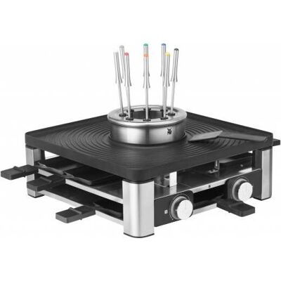WMF Lumero - Fekete, Rozsdamentes acél - Raclette grillsütő WMF Lumero - Fekete, Rozsdamentes acél - Raclette grillsütő