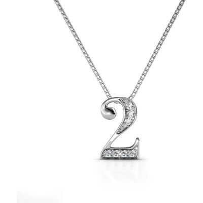 MYC-Paris Ketting Nummer 2 Zilver - Ketting MYC-Paris Ketting Nummer 2 Zilver - Ketting