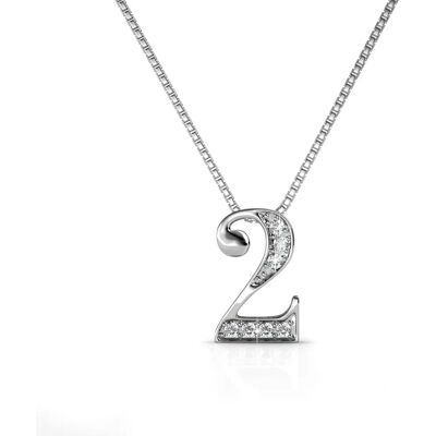 MYC-Paris Ketting Nummer 2 Zilver - Ketting MYC-Paris Ketting Nummer 2 Zilver - Ketting
