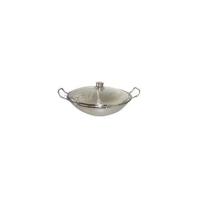 Wok en Acier Inoxydable Bosch HEZ390090 - Compatible induction - Publicité Wok en Acier Inoxydable Bosch HEZ390090 - Compatible induction - Publicité