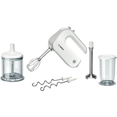 Bosch MFQ4080 - Prata, Branca - Liquidificador de mão Bosch MFQ4080 - Prata, Branca - Liquidificador de mão