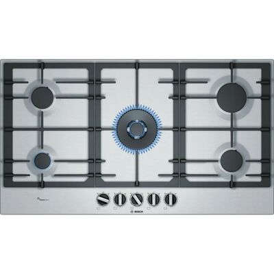 Bosch PCR9A5B90 - Stainless Steel - Gas Hob Bosch PCR9A5B90 - Stainless Steel - Gas Hob