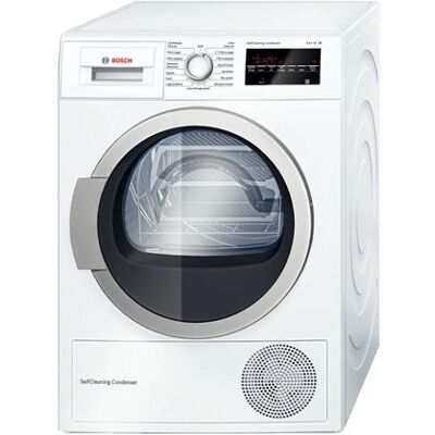 Bosch WTW87490FF - Blanc - Sèche-linge - Publicité Bosch WTW87490FF - Blanc - Sèche-linge - Publicité