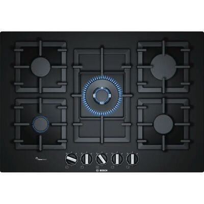Bosch PPQ7A6B90 - Preto - Cooktop a gás Bosch PPQ7A6B90 - Preto - Cooktop a gás