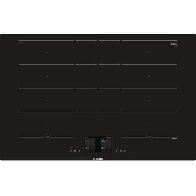 Bosch PXY801KW1E - Noir - Plaque de cuisson à induction Bosch PXY801KW1E - Noir - Plaque de cuisson à induction