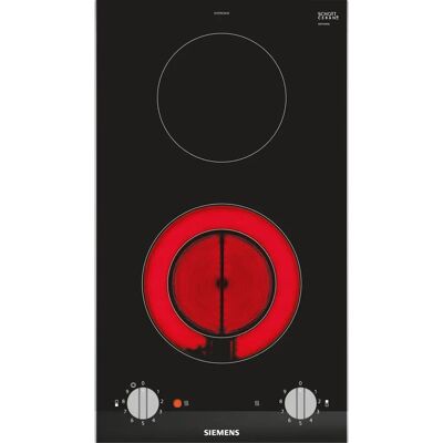Siemens ET375CFA1E - Svart, Rostfritt stål - Kokkärl Siemens ET375CFA1E - Svart, Rostfritt stål - Kokkärl