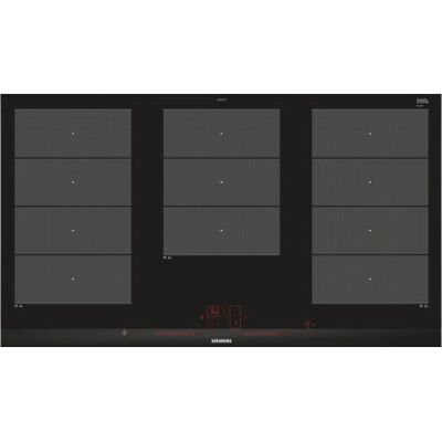 Siemens EX975LXC1E - Zwart, RVS - Inductiekookplaat Siemens EX975LXC1E - Zwart, RVS - Inductiekookplaat